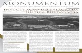 monumentum - TJDFT · O projeto para a construção foi apre- ... pelo arqui - teto Hermano Montenegro, funcionário da NOVACAP e membro da equipe de ... menor abrigaria a segunda