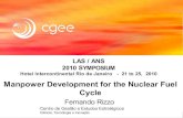 Manpower Development for the Nuclear Fuel Cyclelas-ans.org.br/Papers 2010/25 Fernando Rizzo.pdf · 2014-10-01 · SIDERÚRGICO E METALURGIA ENGENHARIA DE MATERAIS E METALURGIA ...