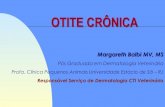 OTITE CRÔNICA - ctiveterinario.com.br · OTITE CRÔNICA “Quando classificamos como crônico um caso de otite externa?” Tratamento 2 meses Sinais X suspensão terapia “ Muitos