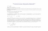 Resistência dos Materiais 2003/2004ldinis/aula17.pdf · 1 - Método da Viga Conjugada A equação que relaciona o momento flector com a carga exterior é formalmente