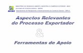 3 - Aspectos Relevantes do Processo Exportador - …mapas.agricultura.gov.br/agroeventos/uploads/20100531_155723... · • Termos Internacionais de Comércio – Incoterms • Drawback