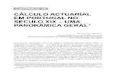 CÁLCULO ACTUARIAL EM PORTUGAL NO SÉCULO XIX – …LCULO ACTUARIAL EM... · Tese defendida em 4 de Junho de 2013: ... pois faz uso do conceito de probabilidade, a base estrutural