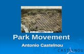 Park Movement - arquitetura.weebly.comarquitetura.weebly.com/uploads/3/0/2/6/3026071/ta489_e-01.pdf · meio de uma estética ... os escritos de Downing assinalavam a importância