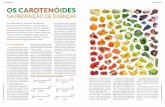 cAROTENóIDES cAROTENóIDES OS cAROTENóIDESaditivosingredientes.com.br/upload_arquivos/201605/... · po de pigmentos presentes na natureza, com mais de 600 estruturas caracte-rizadas,