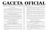 GACETA OFICIAL Nº 41.090 del 07 de Febrero de 2017cavidea.org/wp-content/uploads/2017/05/41090.pdf · 433.814 GACETA OFICIAL DE LA REPÚBLICA BOLIVARIANA DE VENEZUELA Martes 7 de