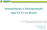 Interpolação e Extrapolação das ETTJ no Brasil · índice de ordenamento dos cromossomos reprodutores: Algoritmo genético r s k IM i, 1,2, ... combinação linear dos respectivos