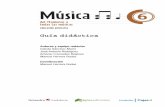Música 6. Del flamenco a todas las músicas - Guía … · Generales de la educación musical ... • Escucha y práctica instrumental de bandas sonoras originales de música de