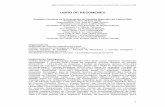 LIBRO DE RESÚMENES - acnl.santafe-conicet.gov.ar · cuenca media del rio aroa (estado yaracuy, venezuela) ... 12- genotoxidad de la cipermetrina en larvas de anfibios: ensayo de