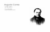 Augusto Comte - Caixa de Sociologia · Desses princípios básicos, Comte concluiu ser natural que a saciedade, em toda parte, evolua da mesma maneira e no mesmo sentido , resultando