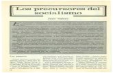 Los precursores del socialismo - Gestión del …gredos.usal.es/jspui/bitstream/10366/25438/3/THVIII~N86~P14-33.pdf · Los precursores del socialismo Juan Valero EL presente estudio,