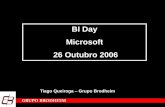 BI Day Microsoft 26 Outubro 2006 - …download.microsoft.com/download/6/D/E/6DE34672-06A8-4409-A76…Nº Artigos 23.500 por estação ... Excel Files Manual Inputs. Diagnóstico ...