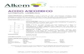 ACIDO ASCORBICO - alkemenologia.italkemenologia.it/pdf/coadiuvanti_chimici.pdf · pgq 7.5 – m 7.5.06 rev. 2 del 03/07/2012 c c c c c h oh h oh h ch 2oh ho h o o acido ascorbico