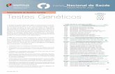 Departamento de Genética Humana Unidade de … · Departamento de Genética Humana Testes Genéticos Unidade de Genética Molecular A Unidade de Genética Molecular (UMO) do Departamento
