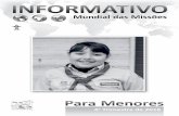4 o Trimestre de 2016Informativo Mundial das Missões …ministeriodacrianca.s3.amazonaws.com/materiais/2016/4trimestral/... · Chefe de Arte: Marcelo de Souza Gerente de Vendas: