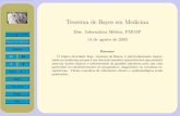 Teorema de Bayes em Medicina - fm.usp.br · Homepage WWW P´agina de Abertura Sum´ario JJ II J I P´agina 1 de 12 Voltar Tela Cheia Fechar Sair Teorema de Bayes em Medicina Disc.