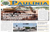 Parque das Flores passa por processo de recuperação …paulinia.sp.gov.br/uploads/semanarios/Semanario-905.pdf · 2 Paulínia, 30 de maio de 2011 Sema n á c í íni a EXPEDIENTE: