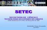 Apresentação do PowerPointlivroaberto.ibict.br/bitstream/1/724/11/Estadual Amapá - SETEC.pdf · • Biotecnologia: Propagação in vitro, caracterização genética, pesquisa ...