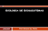 Ecologia de Ecossistemas Ecologia Vegetal - … · •elementos (sistema elétrico, motor, chassis, rodas e carroceria). ... -estrutura de moléculas biologicamente importantes como