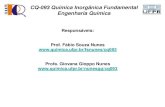 CQ-093 Química Inorgânica Fundamental Engenharia …quimica.ufpr.br/fsnunes/cq093/CQ093 Quimica dos Elementos... · A eliminação requer a adição de carbonato de sódio CO 3