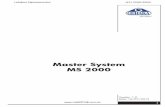 Master System MS 2000 - labstore.com.brlabstore.com.br/product_images/arquivos/media/Manual... · membrana de Osmose Reversa é conduzida ao reservatório, em seu interior é dirigida