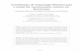Contribuições da Arqueologia Histórica para o estudo dos ... 19 - artigo 1.pdf · RHAA 19 5 Contribuições da Arqueologia Histórica para o estudo dos assentamentos costeiros