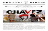 Democracia 7: Aló Presidente Petróleo e Democracia …en.braudel.org.br/publications/braudel-papers/downloads/portugues/... · O Dr. Edmundo Chirinos, um psicana- ... ças Armadas”