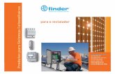 Fotovoltaico - findernet.com · finder Esquema de aplicação para Segmento Civil com dispositivo de proteçäo contra surtos DPS Classes I e 2 7P.23.9.000.1020 (1000 V - Classe 2)