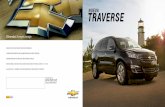 Catálogo Chevrolet Traverse · Interior de la Traverse LTZ en Ebony con Bluetooth compatibles y conexión USB para algunos dispositivos. ... Dirección de esfuerzo variable asistida