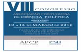VIII Congresso Associação Ciência Política - apcp.pt · Marcelo Moriconi Bezerra e David Vaz (CIES e ISCTE-IUL), Incidência da crise sobre o crime e a violência em Portugal: