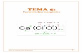 TEMA 1 (4 del libro): La célula - Física y Química 3º ... · Tema 5: Formulación Inorgánica 2 1.- COMPUESTOS BINARIOS Son sustancias formadas por la unión de dos elementos
