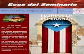 Ecos del Seminario · y la «doctrina del shock» ¿Cómo un evento natural se convierte en un desastre La venganza de Juracán: esenmascaro de los mitos puertorriqueños