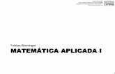 Tobias Bleninger MATEMÁTICA APLICADA I - …bleninger/arquivos/matapI/1-MatapI-Intro.pdf · Universidade Federal do Paraná (UFPR) ... • E2 (em grupo com apresentação oral e
