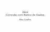 Java Conexão com Banco de Dados - lncc.brrogerio/poo/09 - Banco de Dados/java-bd-09b.pdf · Pacote java.sql • fornece a API para acesso e processamento de dados; • geralmente