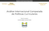 Análise Internacional Comparada de Políticas Curriculares · Aspectos centrais do ensino da matemática no 1º e 2 º ano MATEMÁTICA Visão geral do ensino da disciplina na educação