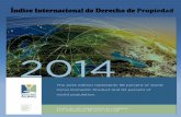Índice Internacional de Derecho de Propiedadpaisdepropietarios.org/home/wp-content/uploads/2014/11/2014-IPRI... · “Los fundamentos de la Libertad” ... conocer la libertad.”