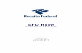EFD-Reinf - sped.rfb.gov.brsped.rfb.gov.br/estatico/DB/A621459B38A75C1DC3A1ACCD57D05DF3… · Pessoas Obrigadas a Declarar ... •Pessoas jurídicas que prestam e que contratam serviços