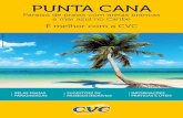 PUNTA CANA Punta Cana - vijac.com.br Cana.pdf · pode tomar um delicioso banho. Leve toalha e protetor solar. Inclui: transporte desde o hotel, guia falando português, almoço (com