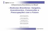 - Rodovias Brasileiras: Gargalos, Investimentos ... Com 52... · apenas 12% são pavimentadas. • Capacidade operacional das rodovias ... R$ 1,7 bi R$ 1,8 bi R$ 2,6 bi R$ 5,1 bi