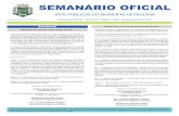 SEMANÁRIO OFICIAL - paulinia.sp.gov.br · meio do Decreto n° 5.686 de 28 de agosto de 2008, revalidado pelos De- cretos n° 5.822 de 13 de maio de 2009, n° 6.648 de 21 de maio