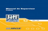 Manual do Supervisor - IBGE · Eles foram criados para representar a diversidade de tipos físicos do brasileiro e ... O seu papel em relação à sua função de Supervisor é ser