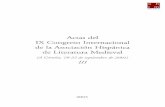 Actas del IX Congreso Internacional de la Asociación ...ahlm.es/IndicesActas/ActasPdf/Actas9.3/35.pdf · que ocupa doce folios en el Ms S (BNM 6376, siglo XV), testi-monio único