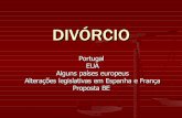 DIVÓRCIO - Esquerda · A aprovação de legislação relativa ao divórcio unilateral tende a aumentar as taxas de divórcio mas apenas temporariamente. Aquilo eu efectivamente parece
