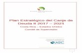 Plan estratégico. del Canje II 2017 – 2021canjeporbosques.org/.../07/Plan-Estrategico-del-CanjeII-2017-2021.pdf · Proceso de evaluación y formulación, facilitado por ... II