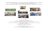 REPORTE DE LA VISITA DE ABRIL DEL 2007 - theholmteam.ca · Entregado a: Ciudades Sostenibles ... vacuno lechero Jim Millson y los ... la CPA y el especialista en irrigación de la