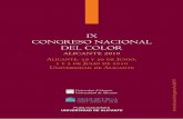 IX CONGRESO NACIONAL DEL COLOR - RUA: Principalrua.ua.es/dspace/bitstream/10045/16423/1/actas_IX_CNC_70.pdf · A destacar que las observaciones sobre el comportamiento previsible