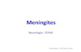 Meningites - NEUROFEPARneurofepar.com/meningites.pdf · Suspeita de meningite bacteriana ? Imunocomprometido, história de doença do SNC, papilledema, déficit neurológico focal,