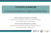 TOXOPLASMOSE - nupad.medicina.ufmg.br · Lopes-Mori FM et al. Programs for control of congenital toxoplasmosis. Rev Assoc ... Medidas educativas para a gestante durante todo o pré-natal