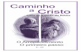 Caminho - bible-lessons.orgbible-lessons.org/languages/Portuguese/download-folders/01-Caminho... · É verdade que os homens às vezes se envergonham ... sangue de Cristo nos pode