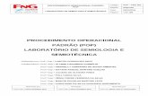 PROCEDIMENTO OPERACIONAL PADRÃO (POP) LABORATÓRIO DE …fng.edu.br/1Arquivos/Doc/Menu/FNG/Regulamentos2016/Regulamentos... · tÉcnica de limpeza e/ou desinfecÇÃo de superfÍcie