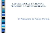 SAÚDE MENTAL E ATENÇÃO PRIMARIA À SAÚDE NO BRASILpsiquiatriabh.com.br/.../01/Aula-Saude-mental-e-atencao-primaria-no... · Seminário de Saúde Mental na Atenção Básica ...